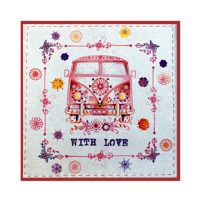 Pink Ink Designs - Camper Van, A6 Clear Stamp Set