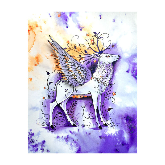 Pink Ink Designs - Stag Deer, A5 Clear Stamp Set
