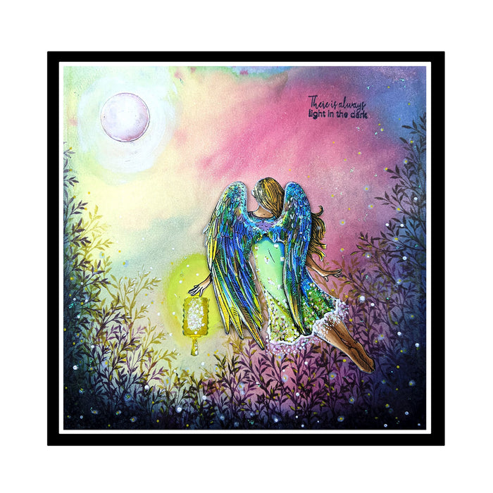 Pink Ink Designs - Angelus, A5 Clear Stamp Set