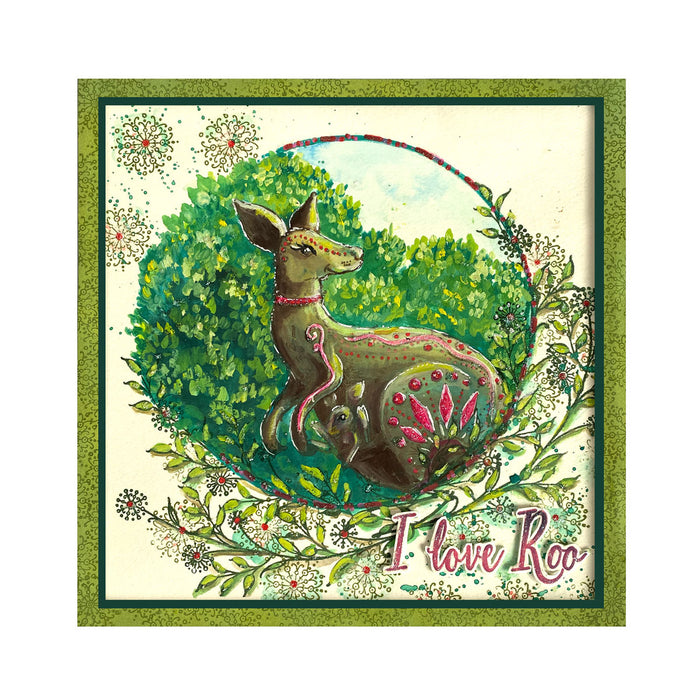 Pink Ink Designs - I Love Roo, A5 Clear Stamp Set