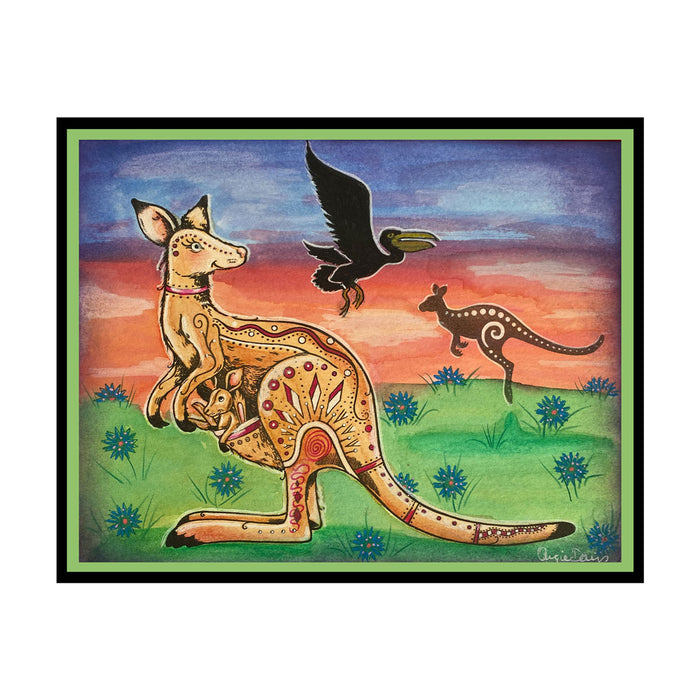 Pink Ink Designs - I Love Roo, A5 Clear Stamp Set