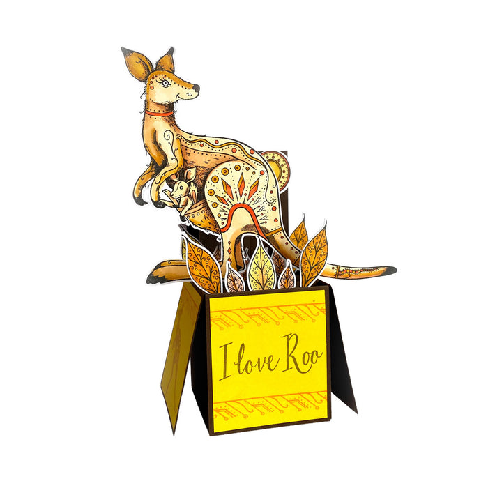 Pink Ink Designs - I Love Roo, A5 Clear Stamp Set