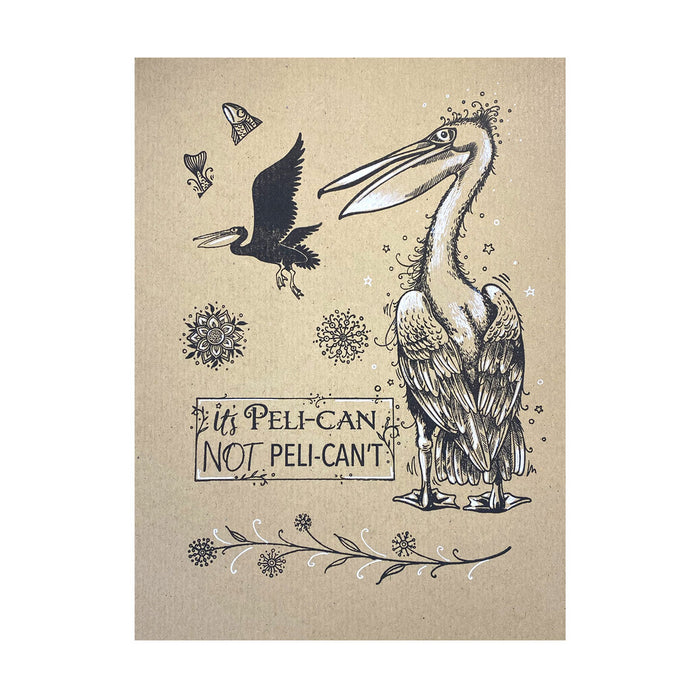 Pink Ink Designs - Pelican, A5 Clear Stamp Set