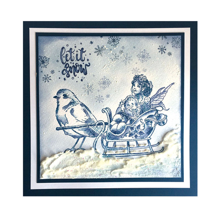 Pink Ink Designs - Sleigh Bells Ring, A5 Clear Stamp Set