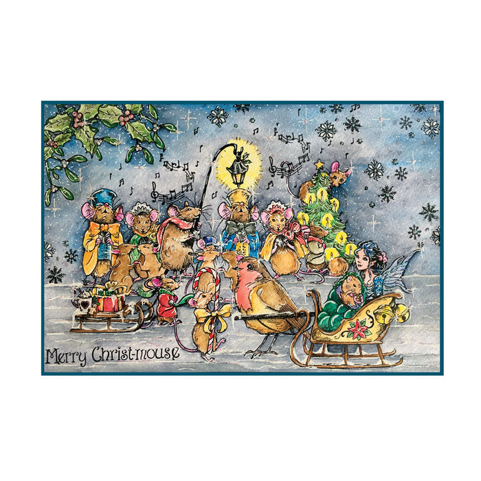 Pink Ink Designs - Sleigh Bells Ring, A5 Clear Stamp Set