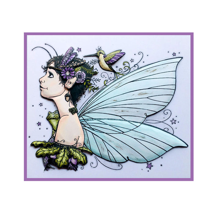 Pink Ink Designs - Acorn Fairy, A5 Clear Stamp Set