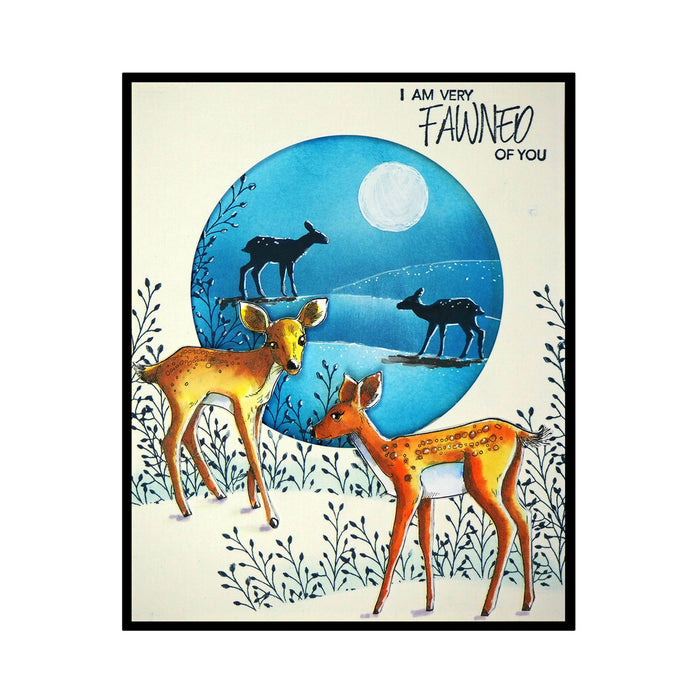 Pink Ink Designs - Baby Fawn, A5 Clear Stamp Set