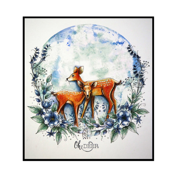 Pink Ink Designs - Baby Fawn, A5 Clear Stamp Set