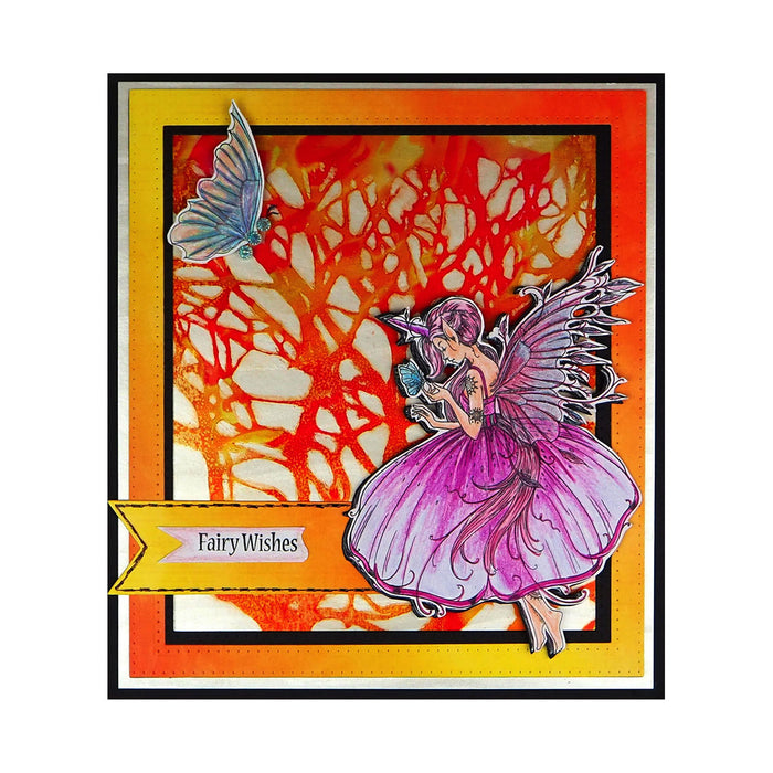 Pink Ink Designs - Lena - Fairy, A5 Clear Stamp Set