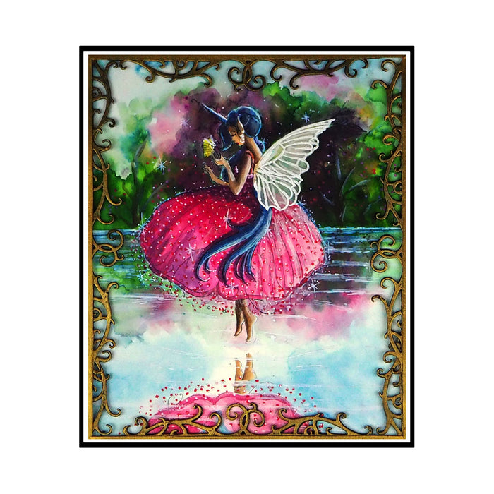 Pink Ink Designs - Lena - Fairy, A5 Clear Stamp Set