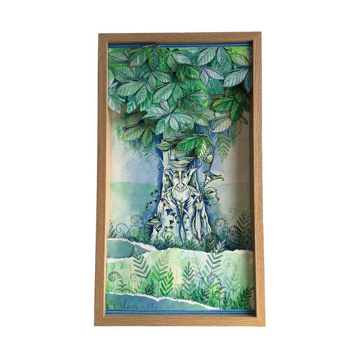 Pink Ink Designs - Tree Goblin Woodbeard, A5 Clear Stamp Set