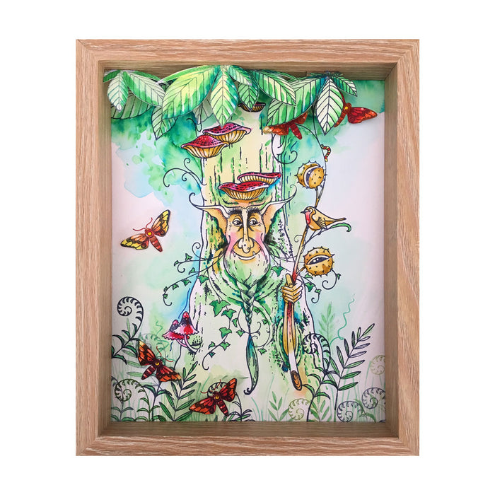 Pink Ink Designs - Tree Goblin Woodbeard, A5 Clear Stamp Set