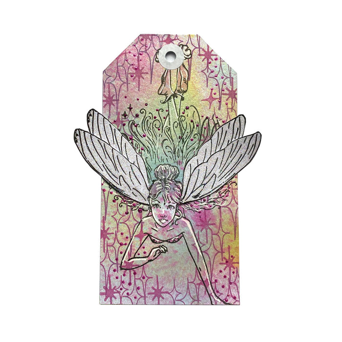 Pink Ink Designs - Twinkletoes Fairy, A5 Clear Stamp Set