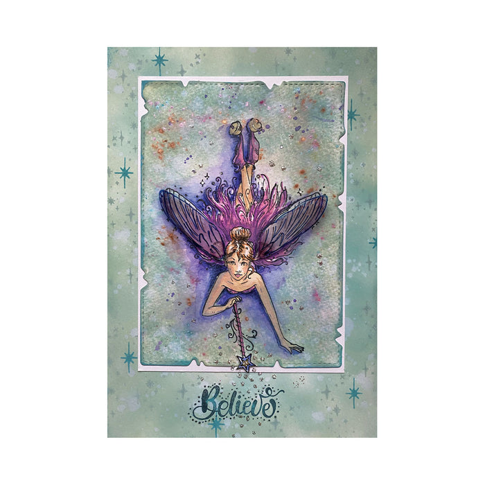 Pink Ink Designs - Twinkletoes Fairy, A5 Clear Stamp Set