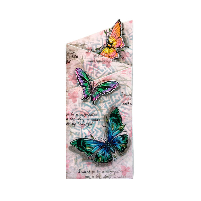 Pink Ink Designs - Winging It, A5 Clear Stamp Set