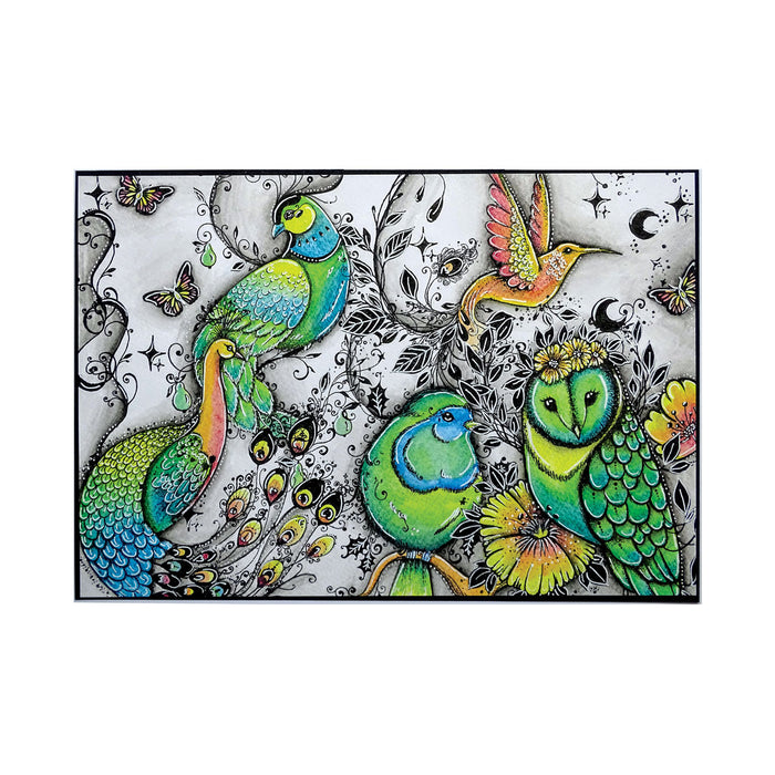 Pink Ink Designs - In A Pear Tree - Partridge, A5 Clear Stamp Set