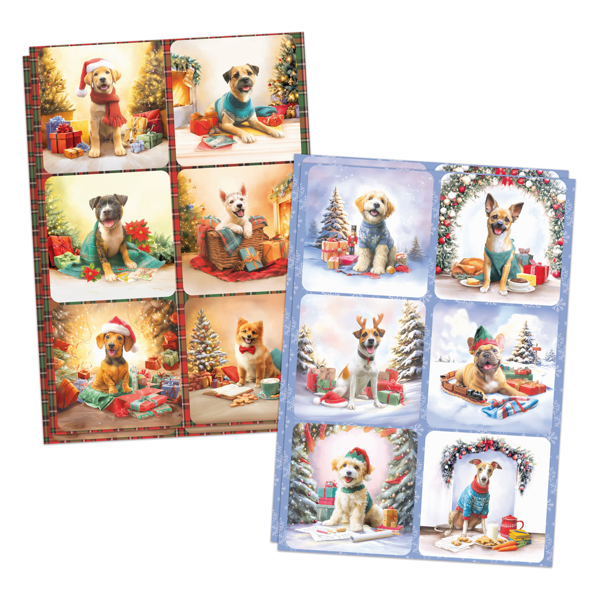 Santa Paws Die Cut Topper & Decoupage Collection
