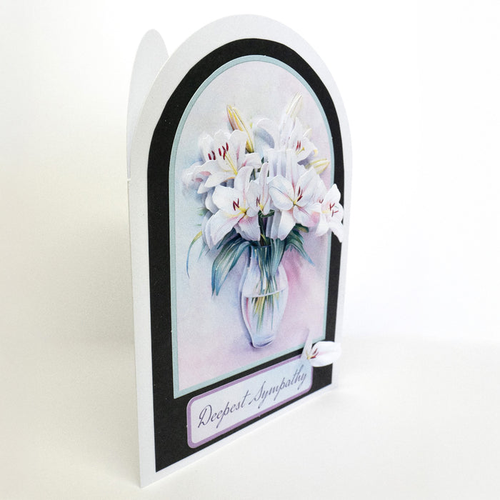 White Arched Single Fold Cards & Envelopes 127x178mm, Pack of 10