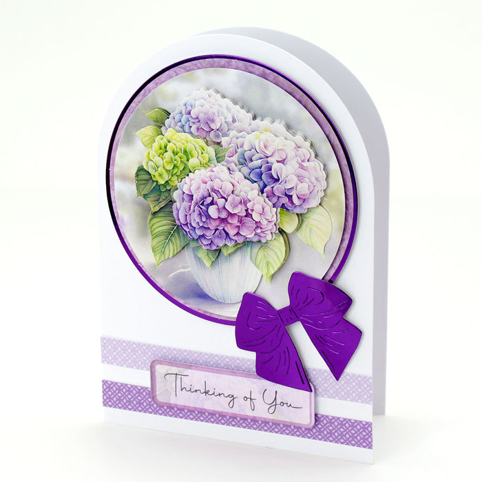 Satin Silver & Purple Mirri Mixed A4 Cardstock, 20 sheets