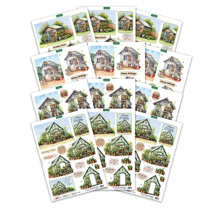Die Cut Decoupage - Gardener's Choice (pack of 12)