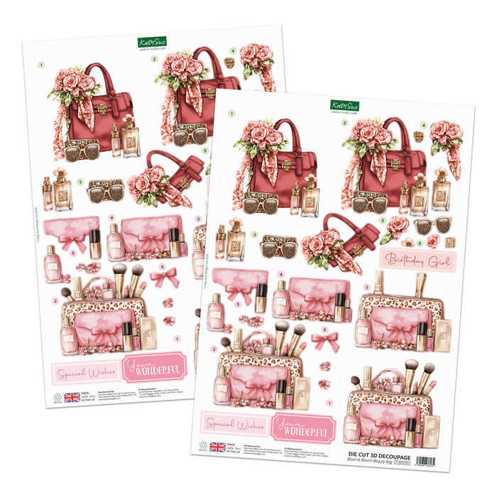 Rose Couture Die Cut Decoupage & Embellishment Collection (pack of 10)