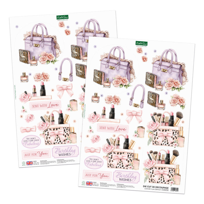 Rose Couture Die Cut Decoupage & Embellishment Collection (pack of 10)