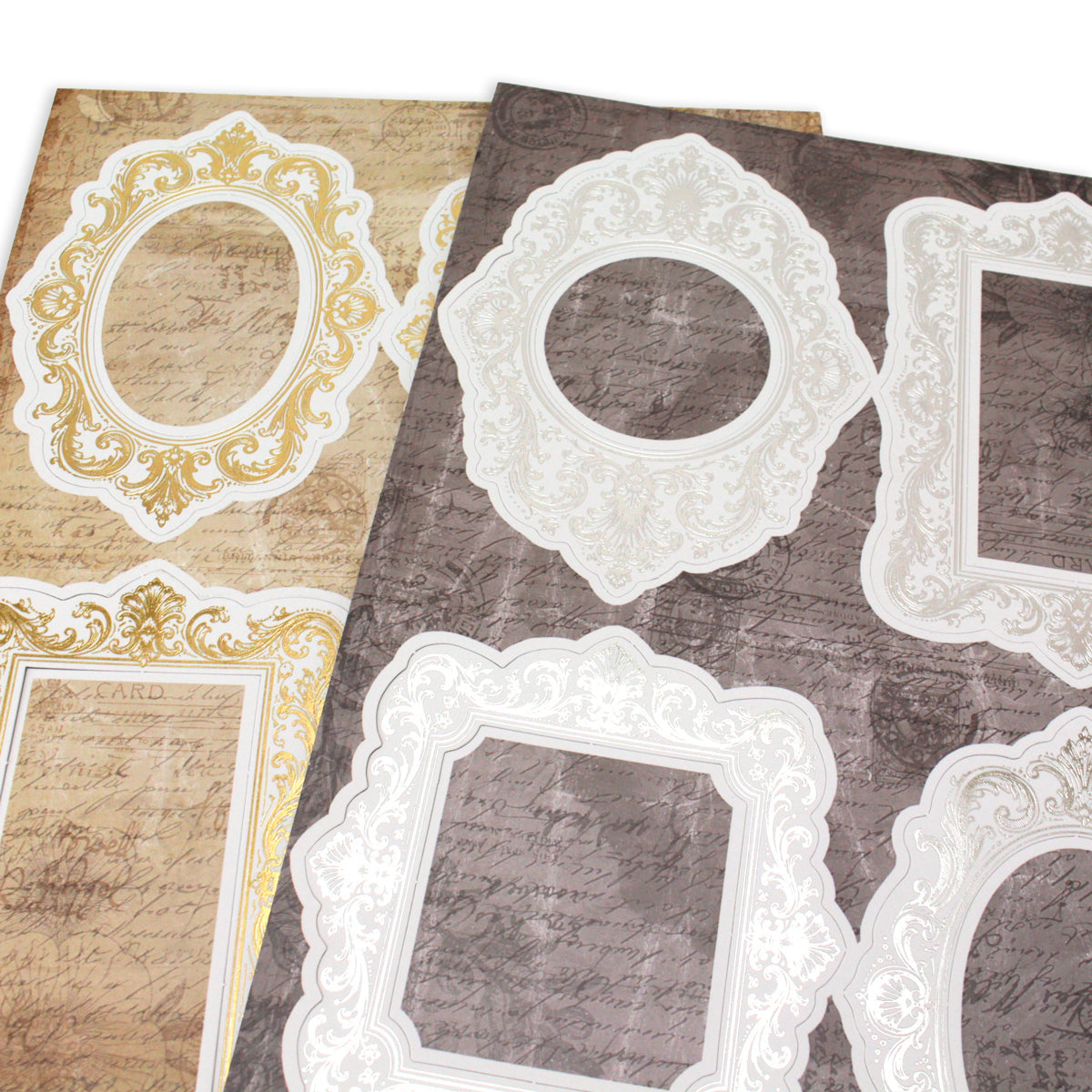 Cosmic Shimmer Gilded to Grunge Frames & Flourishes