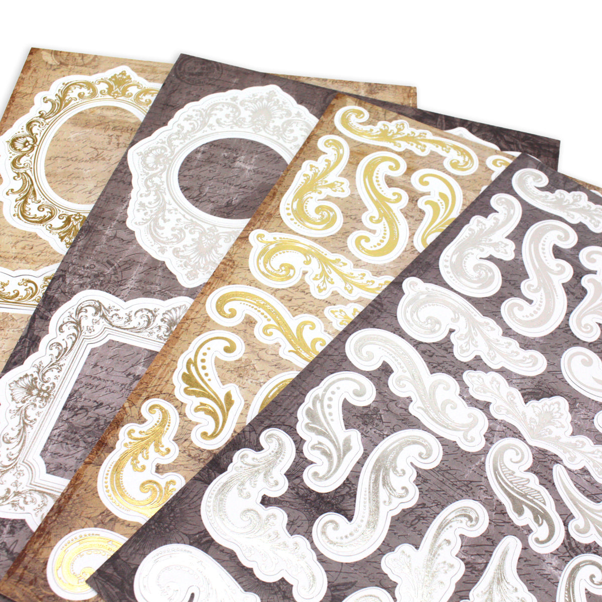 Cosmic Shimmer Gilded to Grunge Frames & Flourishes