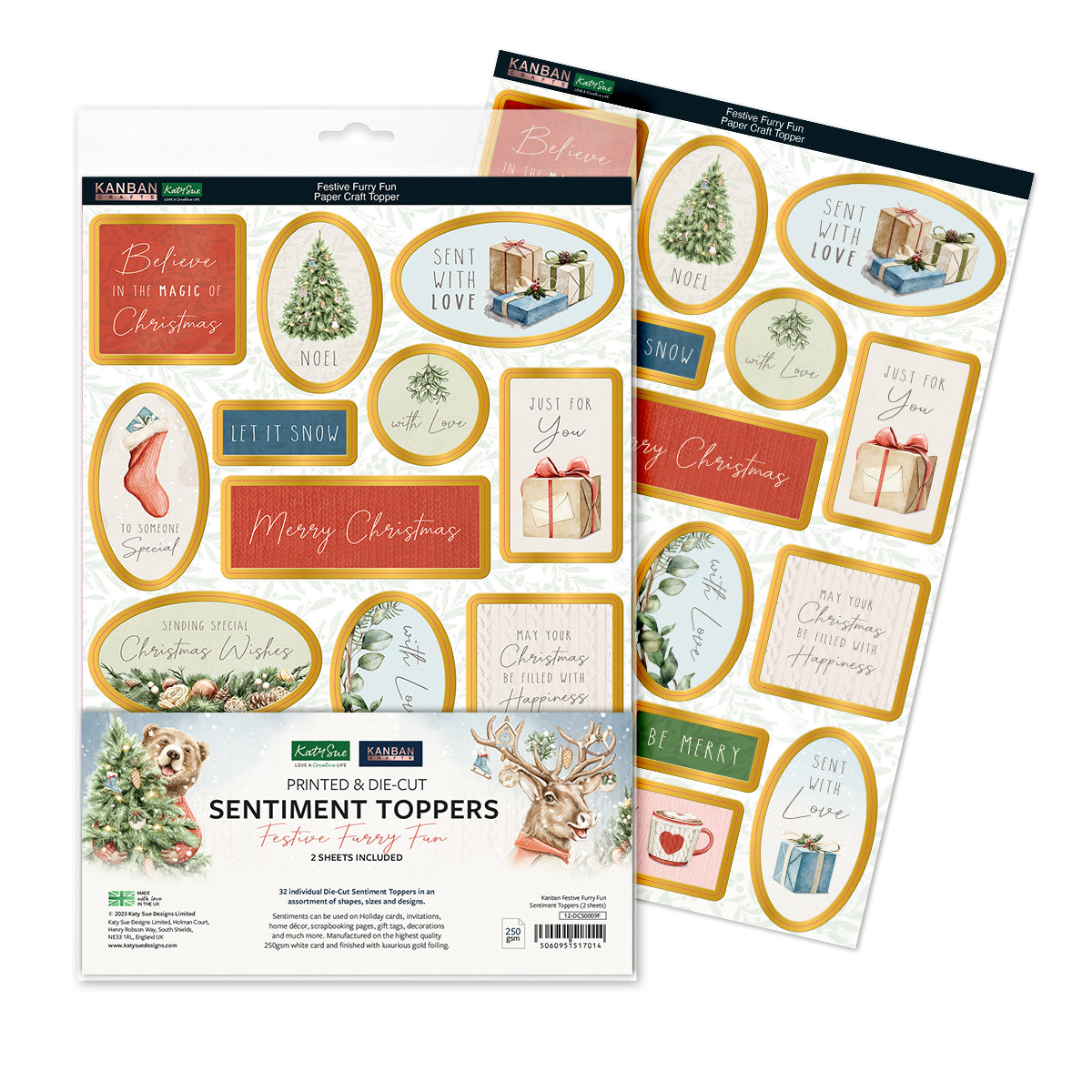 Festive Furry Fun Card Making Collection