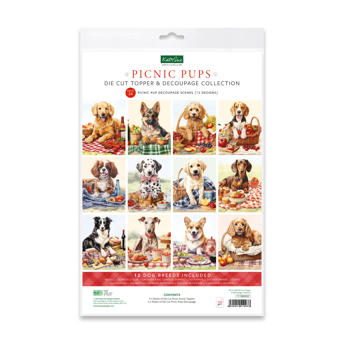 Picnic Pups Card Making Collection