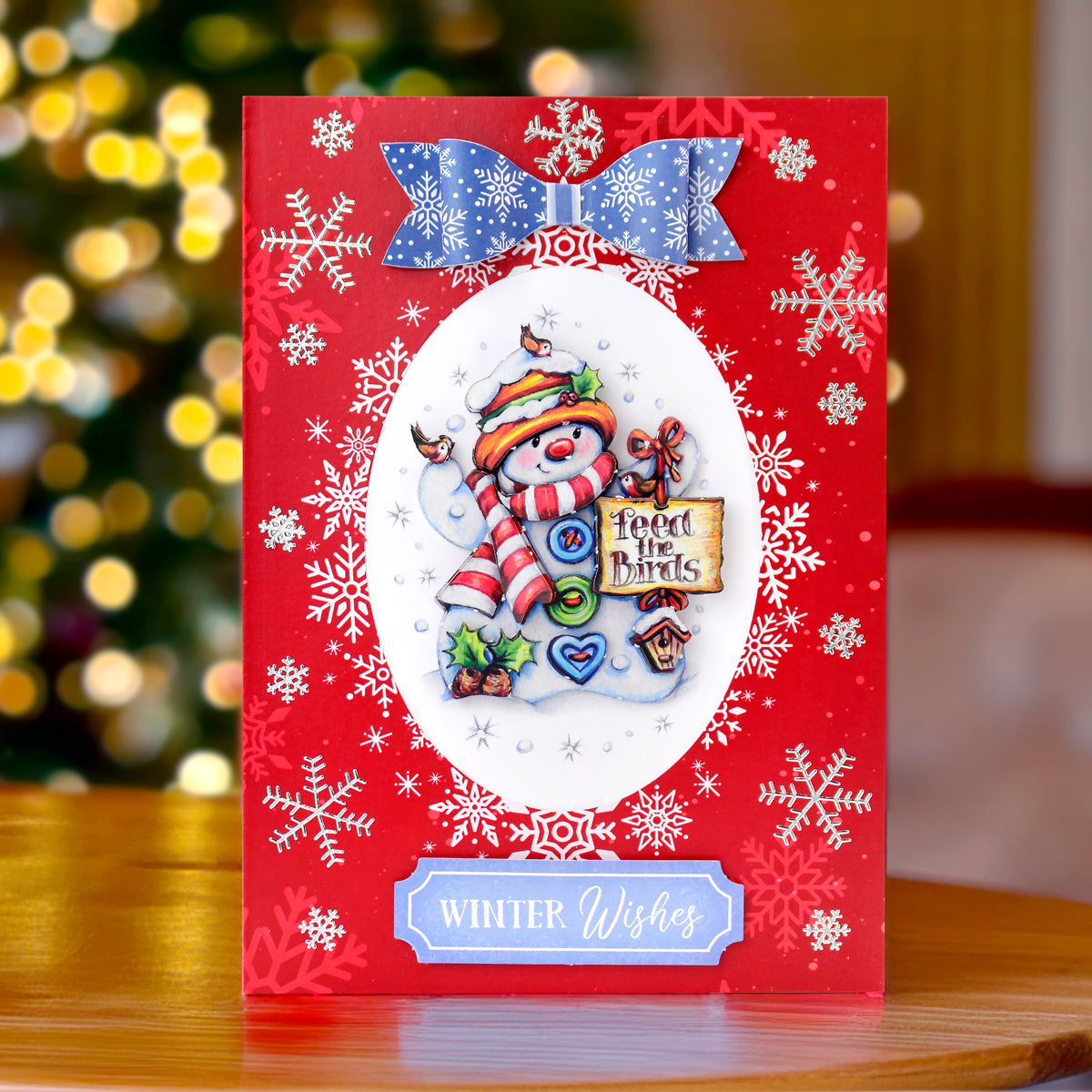 Luxury Snow Globe Snowmen & Scenes Card Making Collection