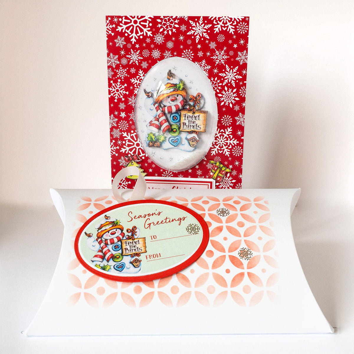 Luxury Snow Globe Snowmen & Scenes Card Making Collection