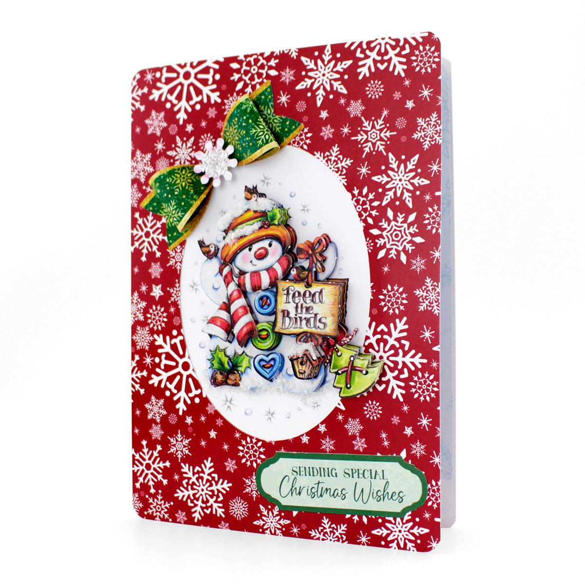 Die Cut Decoupage – Jolly Snowmen & Birds (pack of 3)