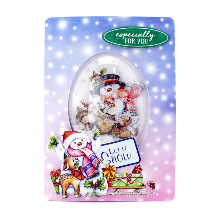 Die Cut Decoupage – Snowmen & Woodland Friends (pack of 3)