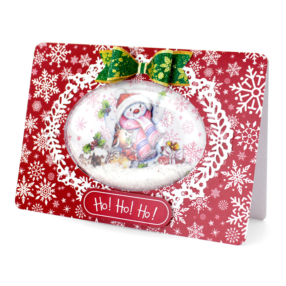 Luxury Snow Globe Snowmen & Scenes Card Making Collection