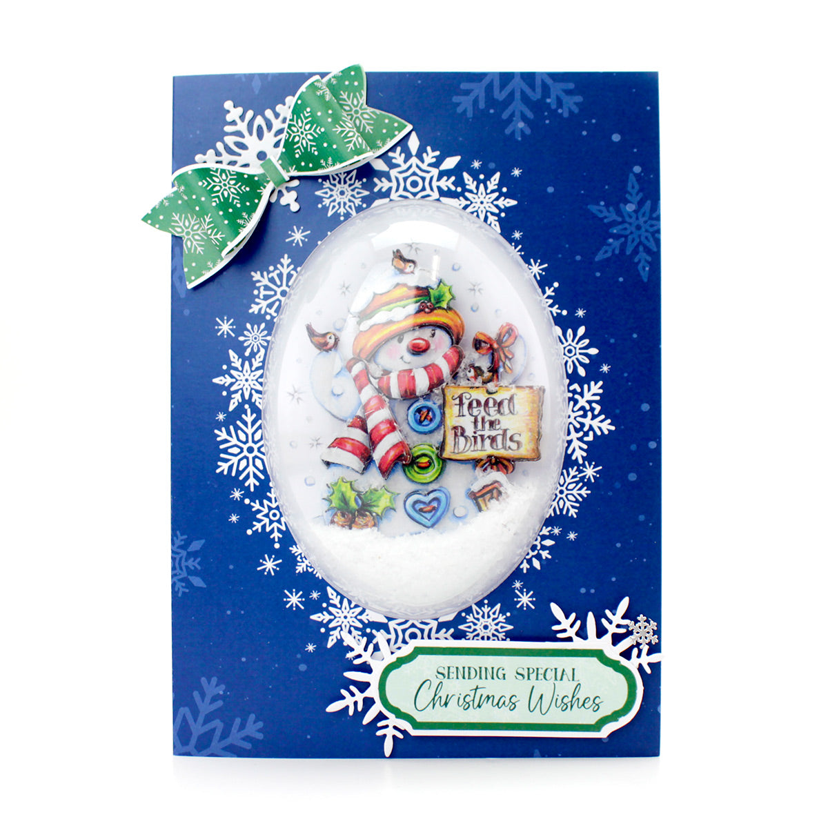 Luxury Snow Globe Snowmen & Scenes Card Making Collection