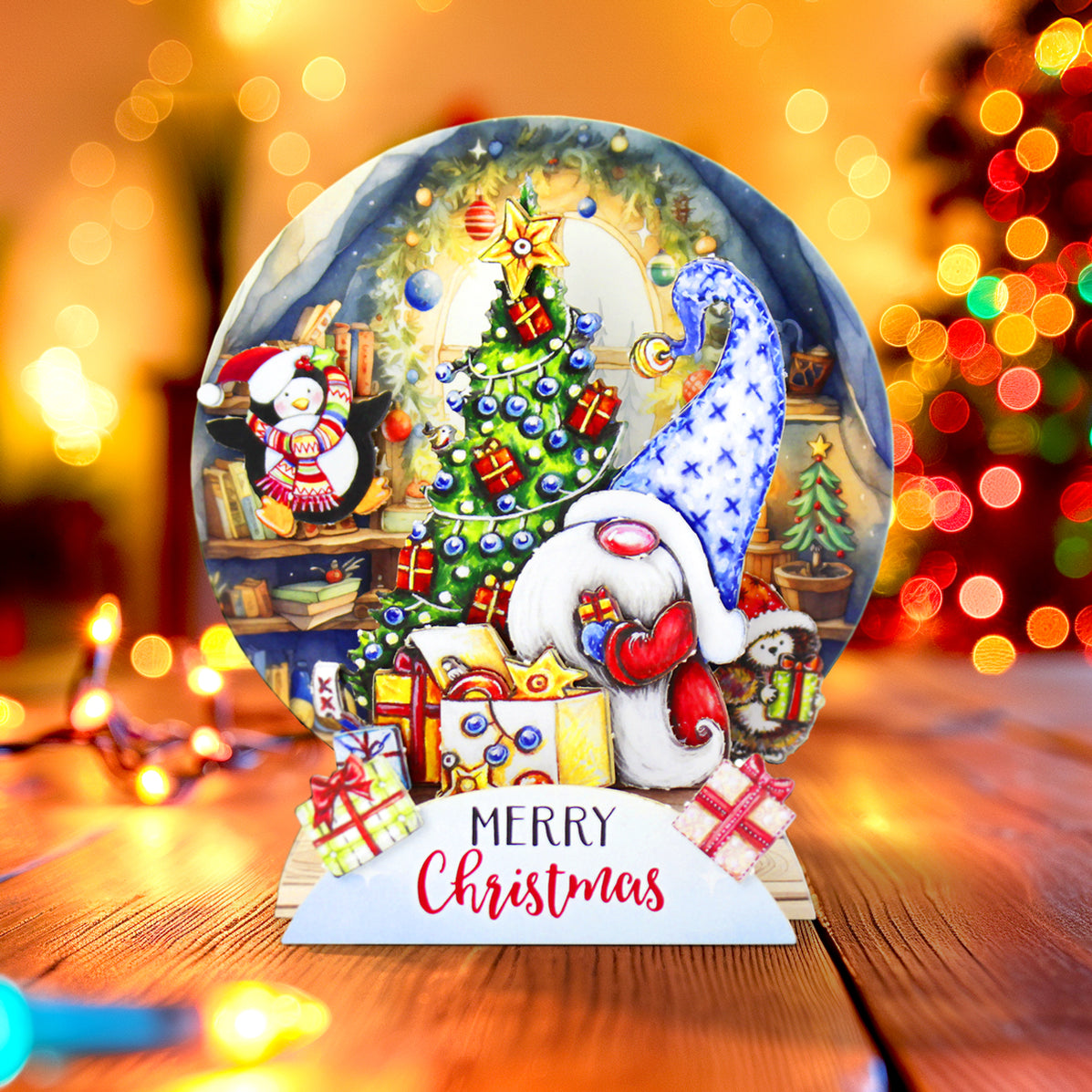 Christmas Gnomes Pop Up Card Making Kit Katy Sue Designs