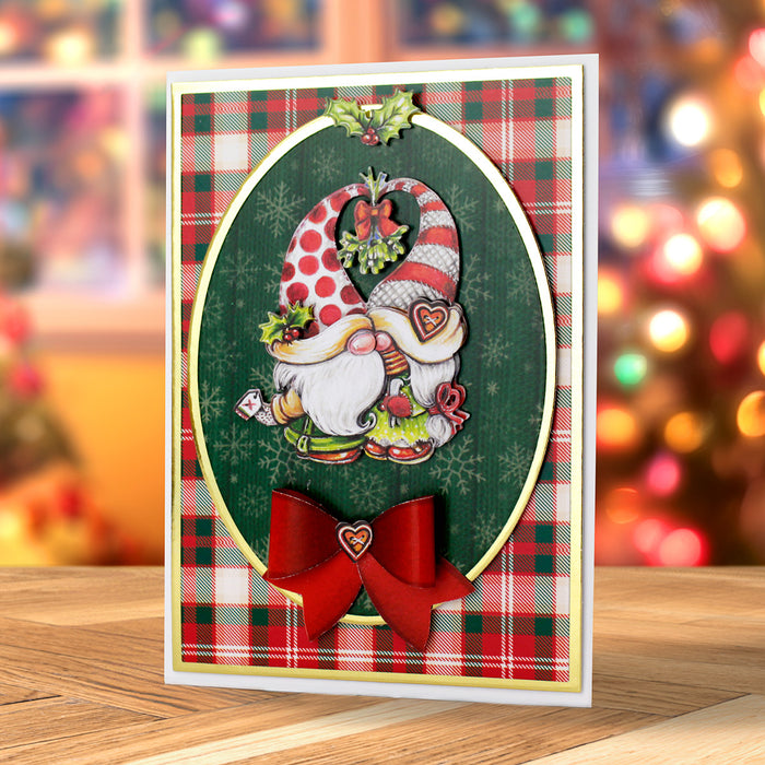 Christmas Gnomes Pop Up Card Making Kit