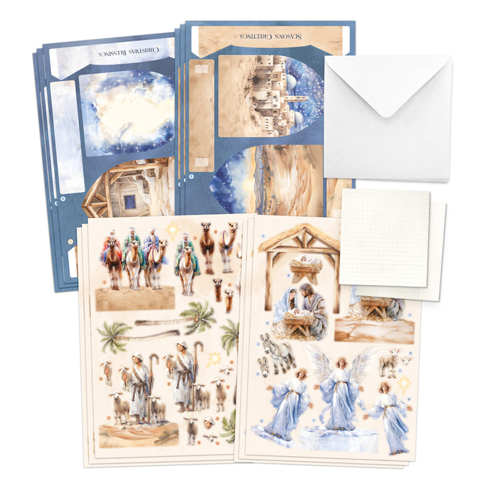 Nativity Scenes Pop Up Card Making Kit