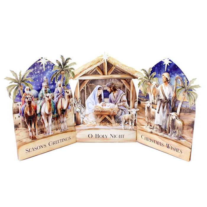 Nativity Scenes Pop Up Card Making Kit