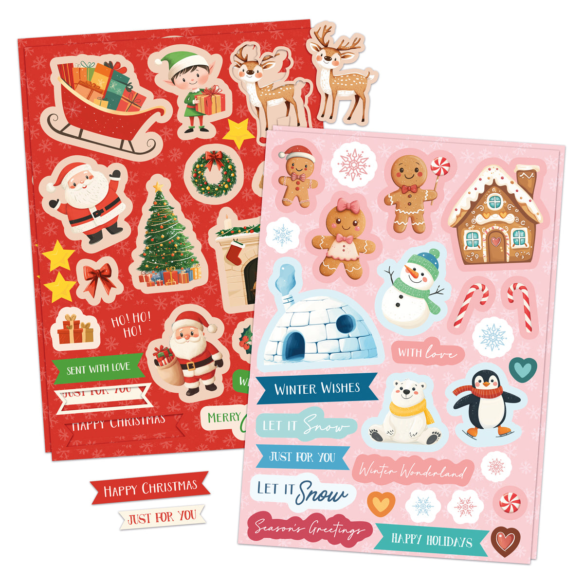 Santa & Friends Pop Up Christmas Card Making Kit