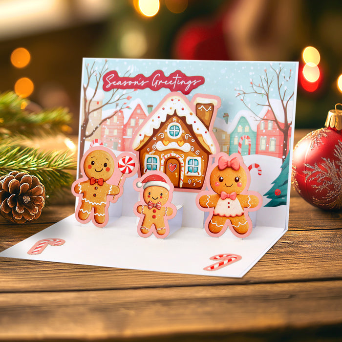 Santa & Friends Pop Up Christmas Card Making Kit