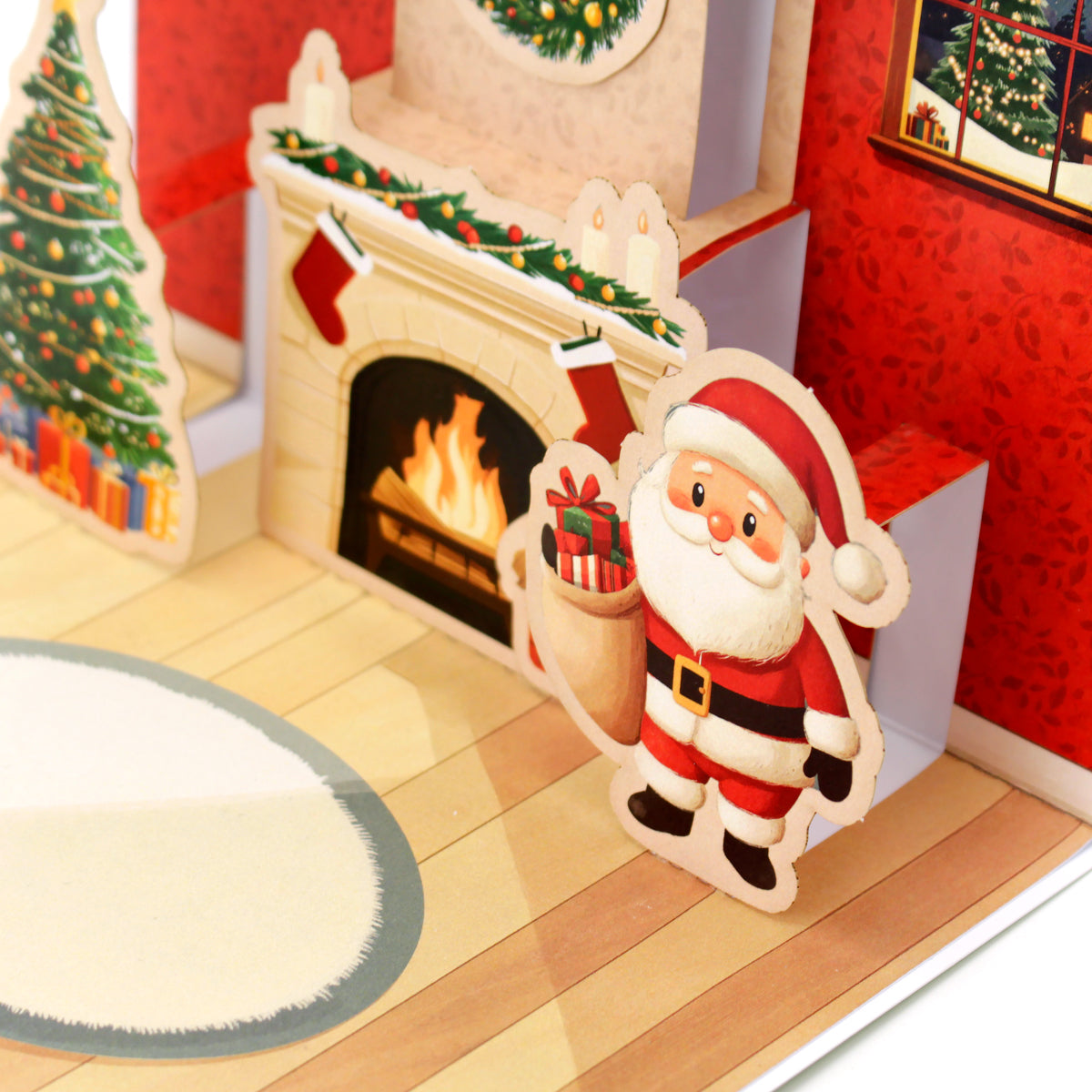 Santa & Friends Pop Up Christmas Card Making Kit