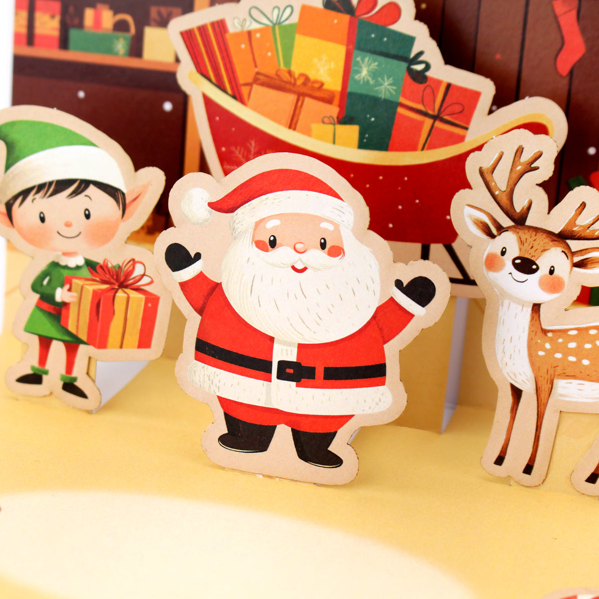 Santa & Friends Pop Up Christmas Card Making Kit