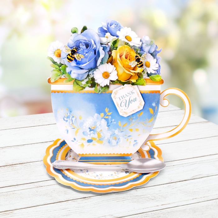 Teacup Bouquet Card Making Kit