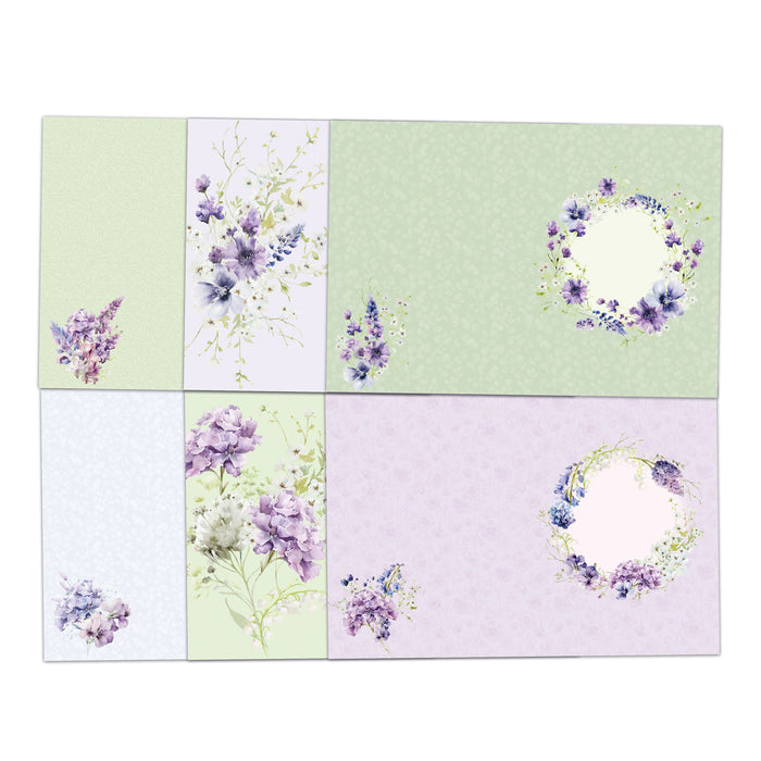 Violet Wishes Collection, 50 sheets