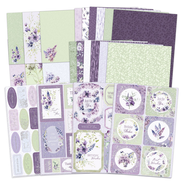 Violet Wishes Collection, 50 sheets