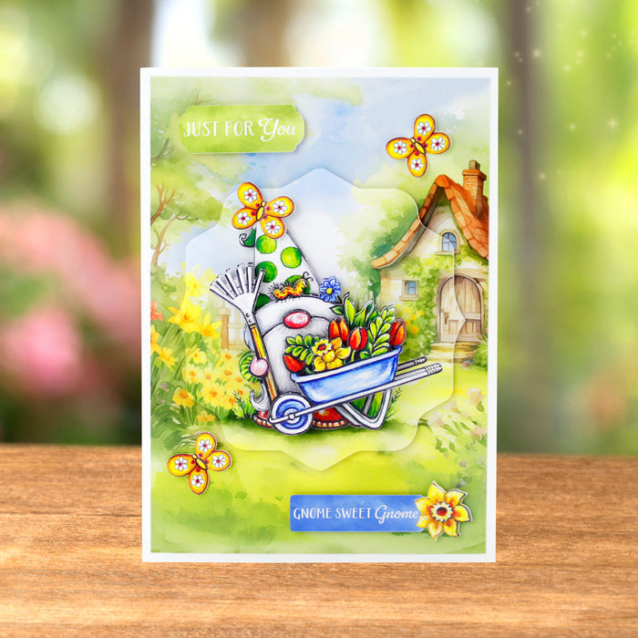 The Garden Gnomes Card Making Kit