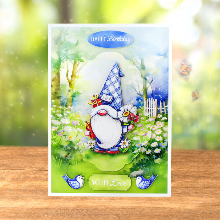 The Garden Gnomes Card Making Kit