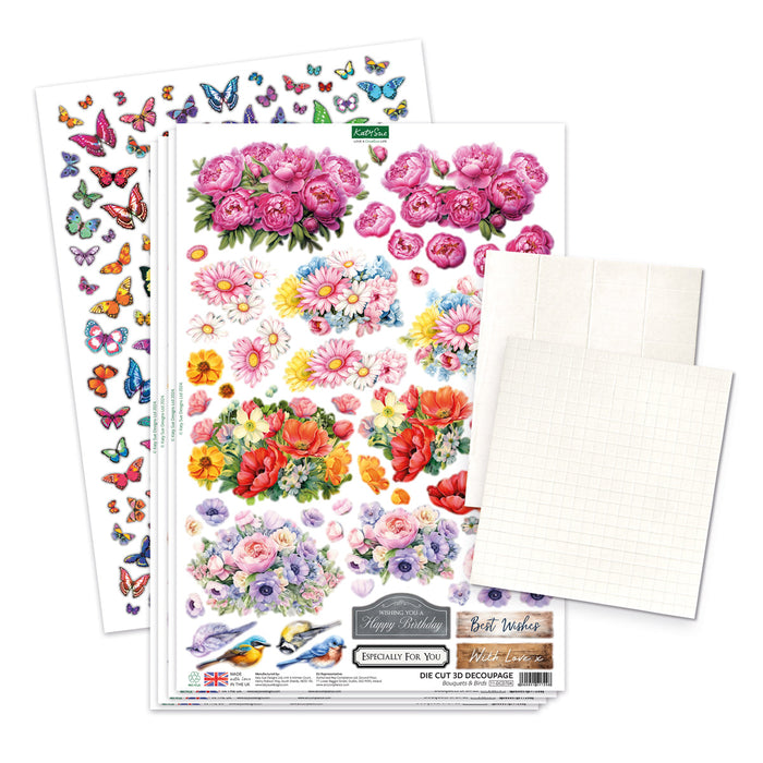 Blooming Box Bouquets Pop Up Card Making Kit